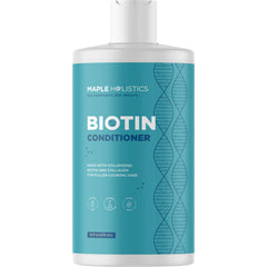 Biotin Volumizing Conditioner for Hair Growth - Sulfate Free Conditioner with Shea Butter Green Tea and Argan Oil - Moisturizing Biotin and Collagen Hair Fall Treatment for Women and Men - 473 ml