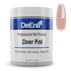DeEnti Acrylic Nail Powder, Pink Acrylic Powder for Nails, Cover Pink 2oz