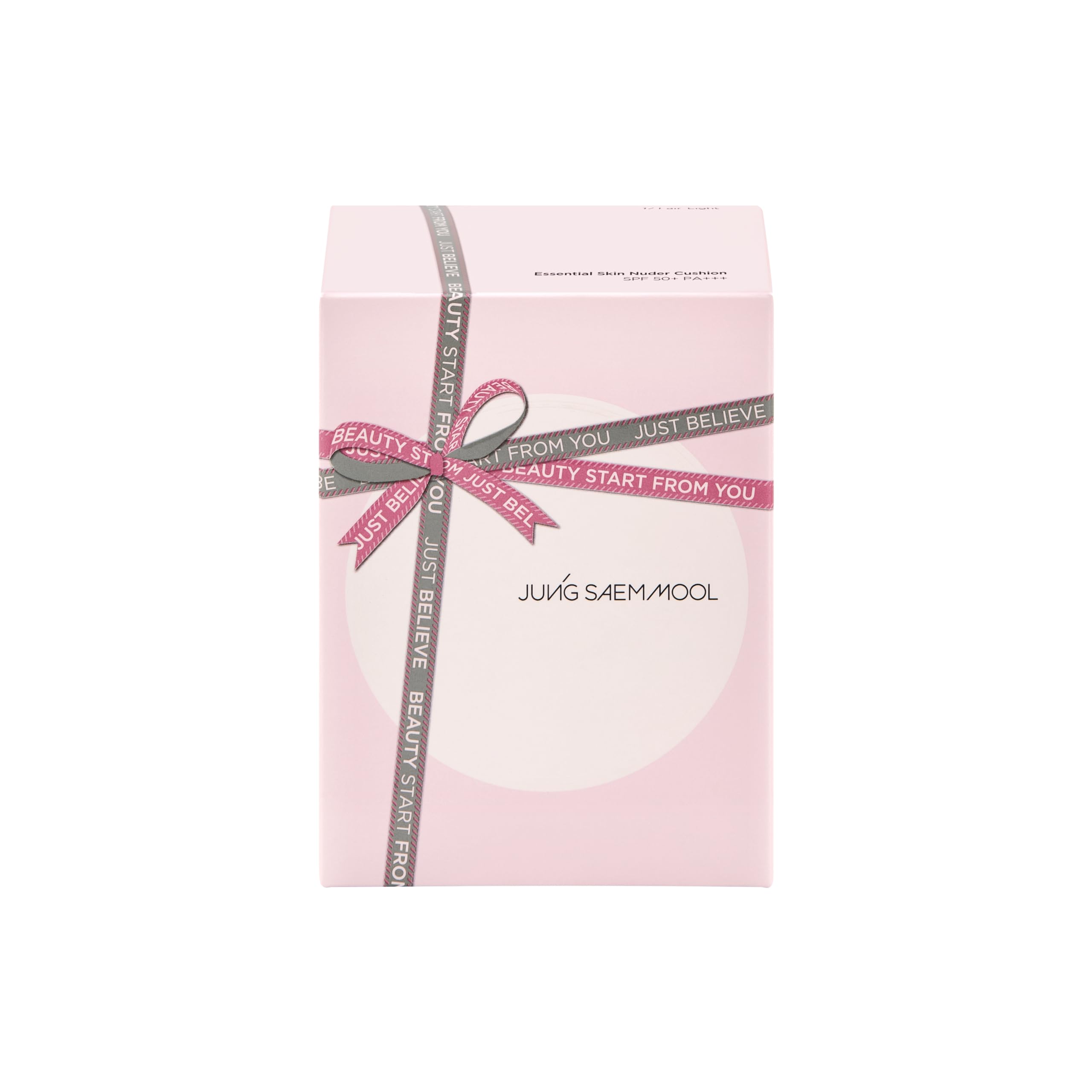 [JUNGSAEMMOOL OFFICIAL] Essential Skin Nuder Cushion Gift Set (Light) | Nuder Cushion (Refill included) + Nuder Cushion Mini + Cushion Puff (1pc)