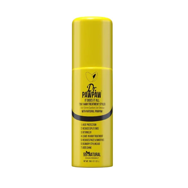 Dr. PawPaw It Does It All 7 In 1 Hair Treatment Styler Heat Protection Spray for Hair Ideal Heat Spray Protection for Hair 5 oz