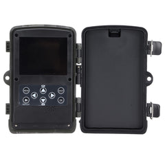 Pokerty9 20MP Hunting Camera, 0.3s Shutter Speed 90° Shooting Angle IP65 Waterproof Night View Field Camera 1080P for Wildlife Recording for Hunting