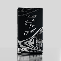 Al-Nuaim Gold Series Black Orchid Attar Roll On for Men & Women - Pack of 4 (6ml Each)