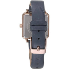 Armitron Women's Genuine Crystal Leather Strap Watch