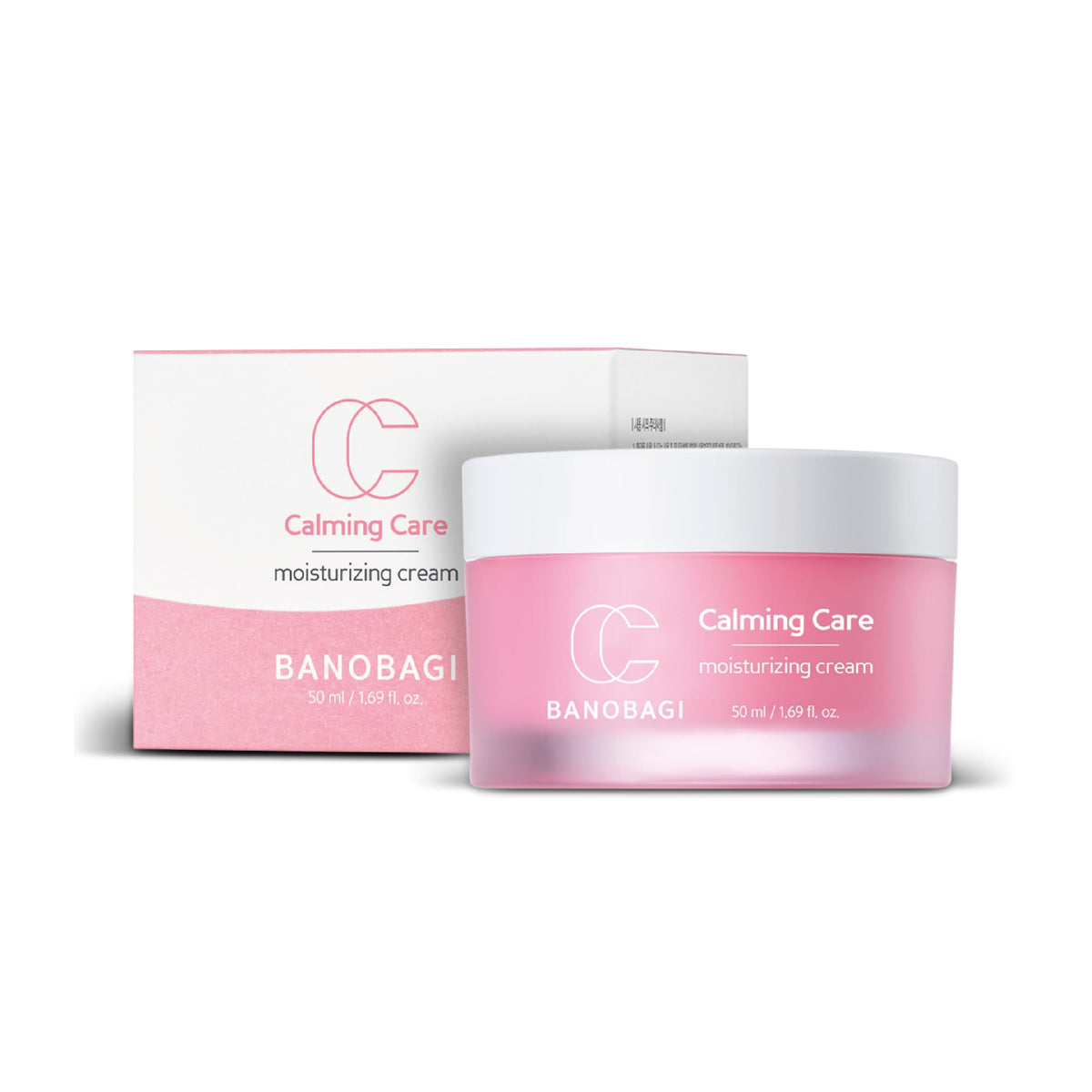 BANOBAGI Calming Care Moisturizing Cream (50ml) | Premium Korean Face & Skin Moisturizer | 24-Hour Hydration with 10 Types of Hyaluronic Acid | Soothing & Nourishing for All Skin Types