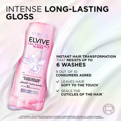 L'Oréal Paris Elvive Glycolic Gloss Balm, Our #1 At-Home Treatment 5% [Gloss Complex] with Glycolic Acid, 200ml
