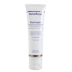 TriDerma Post Laser Aloe & Zinc Occlusive Post Treatment Cream for Use After Chemical Peels, Micro-Needling or Laser Treatments - 3.3 oz