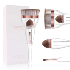 Daubigny Perfect Face Foundation & Blush Brush | Professional Blending Tool with Deluxe Gift Case