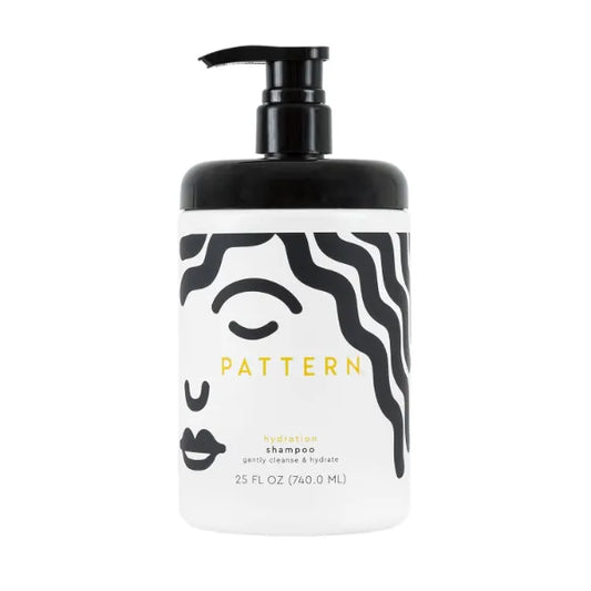 PATTERN Beauty by Tracee Ellis Ross Hydration Shampoo with Honey, Aloe Vera, Biotin and Tea Tree Leaf Oil for Curly Hair 3a-4c, 25 Fl Oz