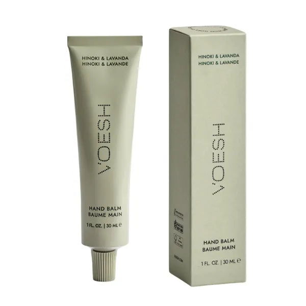 VOESH Vegan Hand Balm Hinoki & Lavanda 1 oz – K-Beauty Korean Skincare Hand Cream for Dry Hands – Non-Greasy Fast-Absorbing Moisturizer with Turmeric Mango Butter and Squalane