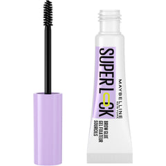 Maybelline New York Super Look Brow Gel, Lightweight Brow Gel, 24-Hour Wear, Clear, 1 Count