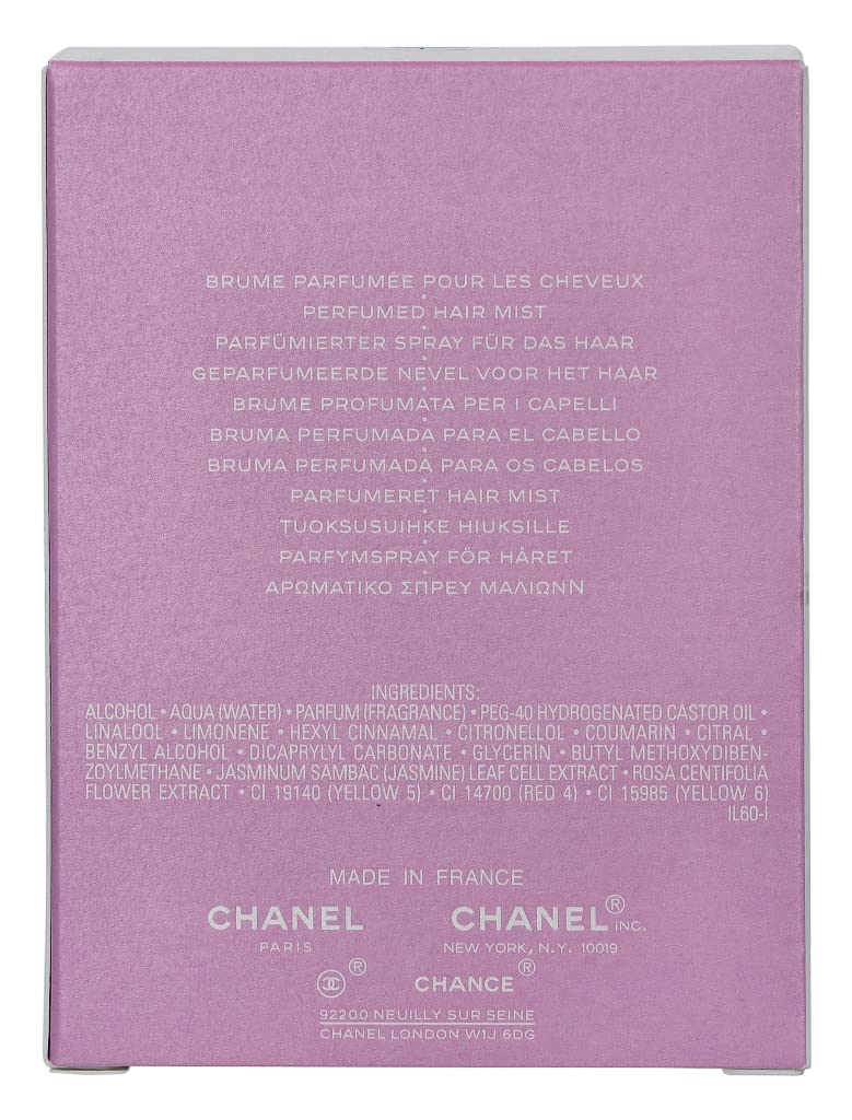 Chanel Chance Parfum Cheveux Hair Mist For Unisex, 35 ml