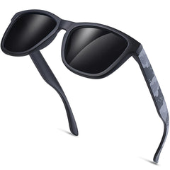 KANASTAL Polarized Sunglasses for Women, Classic Square Mens Sun Glasses, Lightweight Shades for Womens Outdoor 100% UV400 Protection Driving Fishing Golf Outdoor Activities