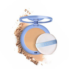 Oil Control Face Pressed Powder | Oil Control Smooth Pressed Powder,Waterproof Face Powder Makeup & Finishing Powder for Light, Medium & Tan Skin Tones