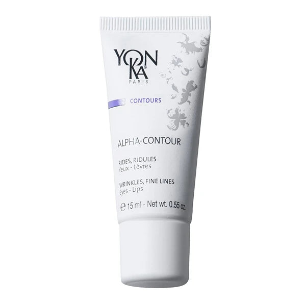 Yonka Alpha-Contour Eye and Lip Cream | Anti-Wrinkle Regenerating Contour Creme | Naturally Soften Signs of Aging with Botanical Oil Blends and Fruit Acids | All Skin Types | Paraben-Free | 0.55 oz