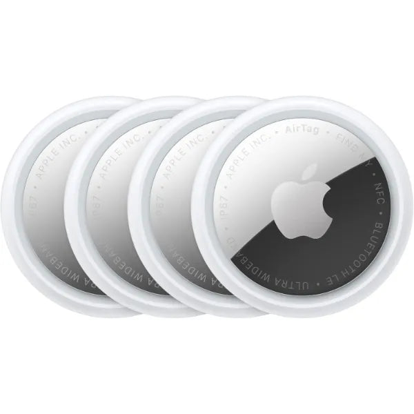 Apple AirTag 4 Pack 2nd Gen (MFEA4LL/A) - Latest 2026 Model with Enhanced Range & Louder Chime