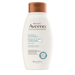 Aveeno Scalp Soothing Rose Water and Blend Conditioner, chamomile, 12 Fl Oz
