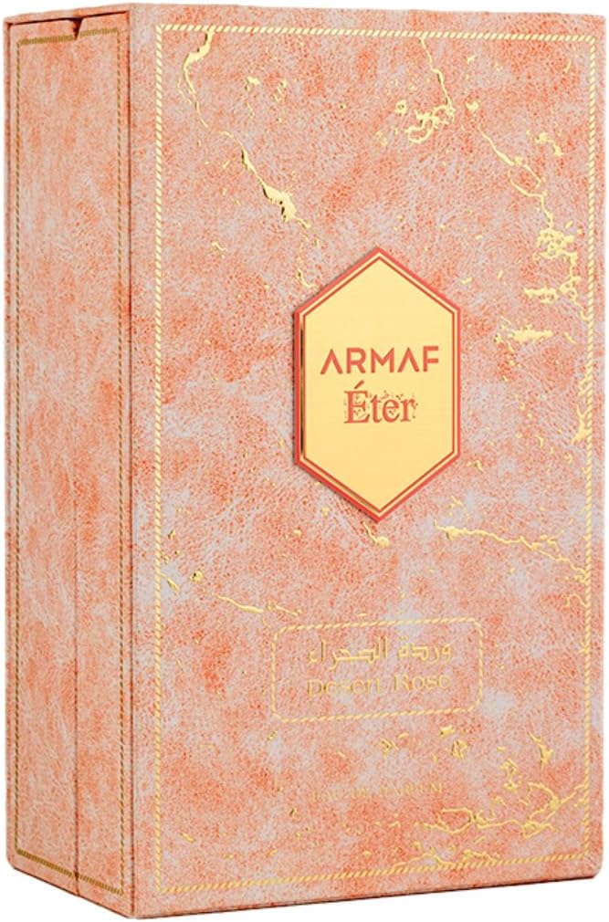 Armaf Eter Desert Rose Pink Eau De Parfum, Perfumes For Women and Men 100ml, Amber Floral Fragrance, Long Lasting, Perfume