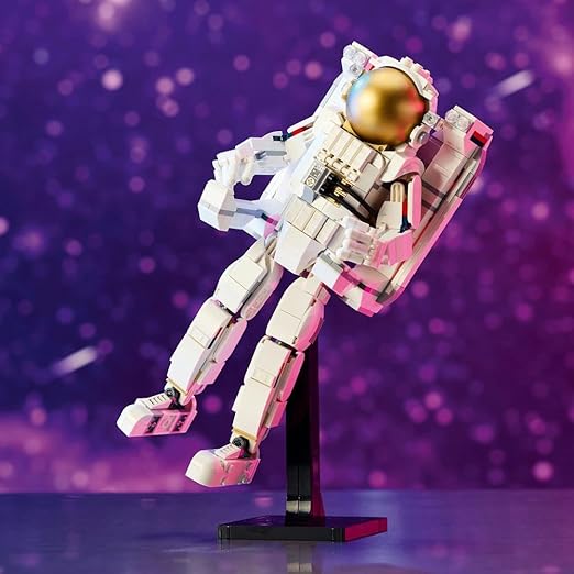 LEGO Creator 3in1 Space Astronaut Toy to Dog Figure to Viper Jet Model Kit, Educational Set for Boys, Girls & Kids Aged 9 Plus and Teenagers Kids' Bedroom Accessories, Space-Themed Gift Idea 31152