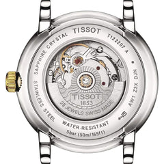 Tissot Analogue Classic Silver Strap Women's Wrist Watches T1222072203100