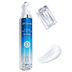 SPODARE Caffeine Eye Cream, Under Eye Cream for Dark Circles, Puffiness & Puffy Bags, Wrinkles Fine Lines, Eye Roller Serum with 360° Massage Ball for Women and Men 0.7 fl. oz