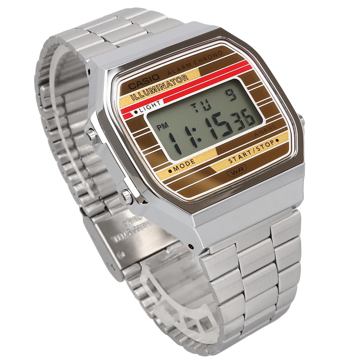 Casio Unisex-Adult Quartz Watch Silver / Multicolor