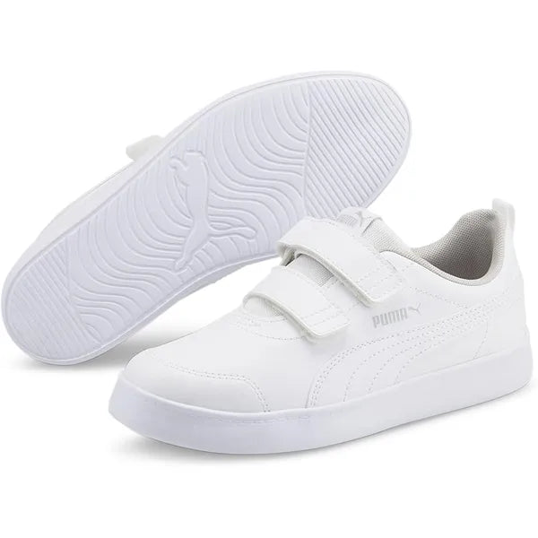 PUMA Courtflex unisex-child Sneakers White