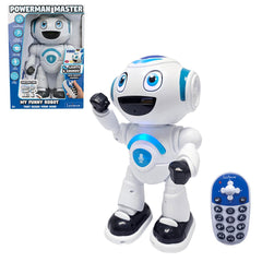 Lexibook - Powerman Master, Interactive Toy Robot that Reads in the Mind Toy for Kids Dancing Plays Music Animal Quiz STEM Programmable Remote Control Robot Junior