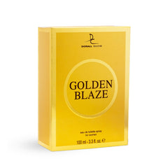 Dorall Collection Golden Blaze Eau de Toilette Perfume for Women, Floral & Fruity Long Lasting Feminine Fragrance, Body Perfume for Women - 100ml