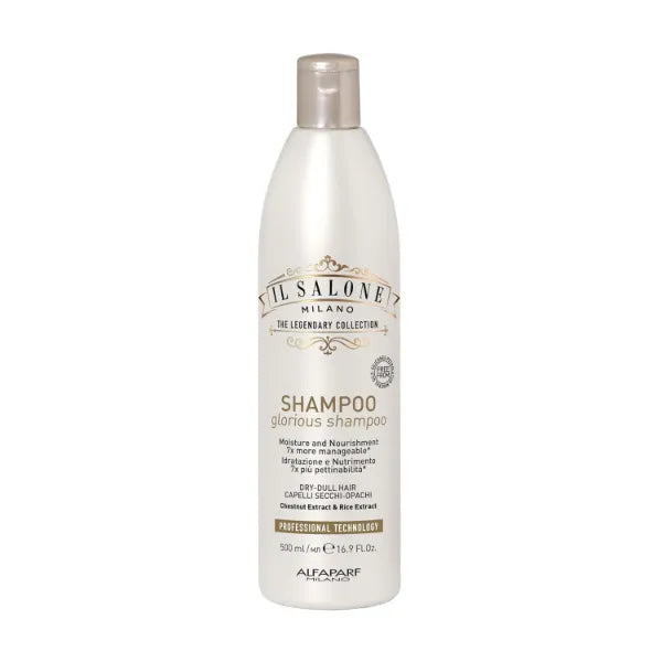 Il Salone Milano Professional Glorious Shampoo for Dry Hair, 16.9 oz