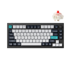 Kikron Q1 Max Custom Mechanical Keyboard RGB QMK/VIA, All Metal Quick Switch Programmable Keypad with Gateron Jupiter Red Switch, 2.4GHz/Bluetooth/Gaming Keyboard