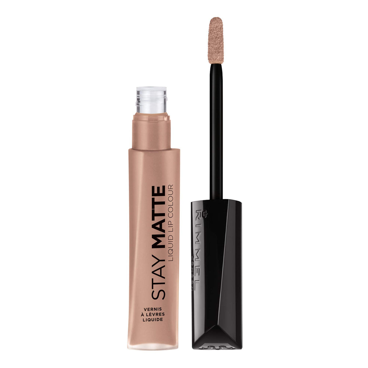 Rimmel London Stay Matte Liquid Lipstick, 12-Hour Waterproof Full Coverage Matte Formula - 706 Rue Embrac, 0.21 oz