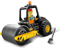 LEGO City Construction Steamroller, Vehicle Toy for Boys, Girls & Kids aged 5 Plus Years Old, Model Truck Building Set with a Worker Minifigure, Engineering Toys, Small Birthday Gift Idea 60401