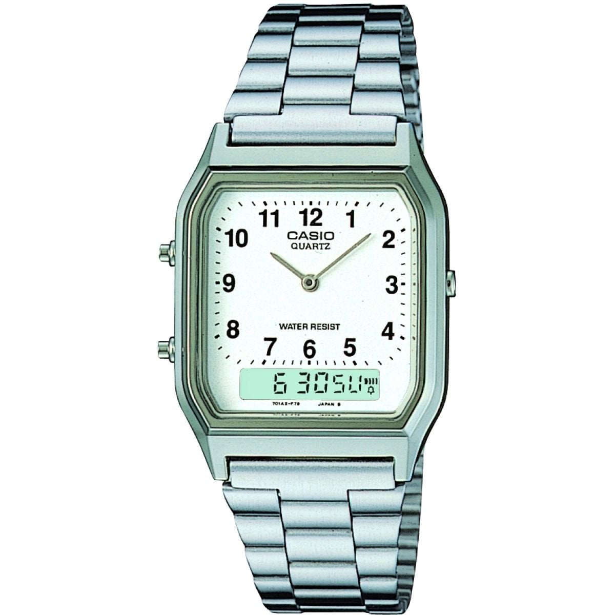 Casio Mens Quartz Watch Silver