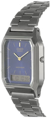 Casio Mens Quartz Watch Grey/Blue