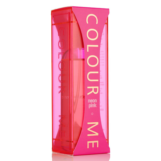 Colour Me Neon Pink Eau De Parfum Fragrance For Women, 100 ml, 3.4 Ounce Edp Spray
