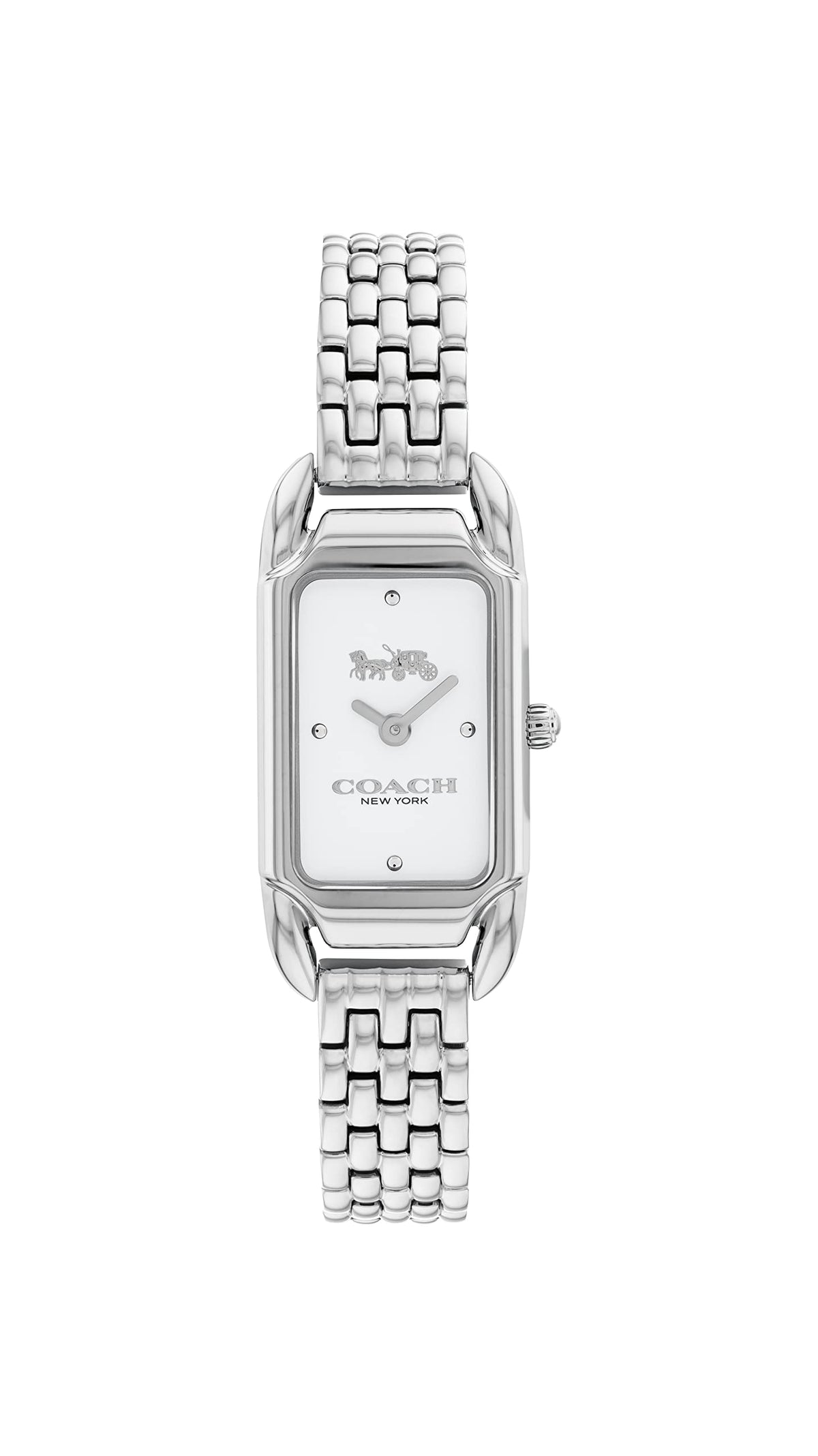 Coach CADIE Women's Watch, Analog-Silver White