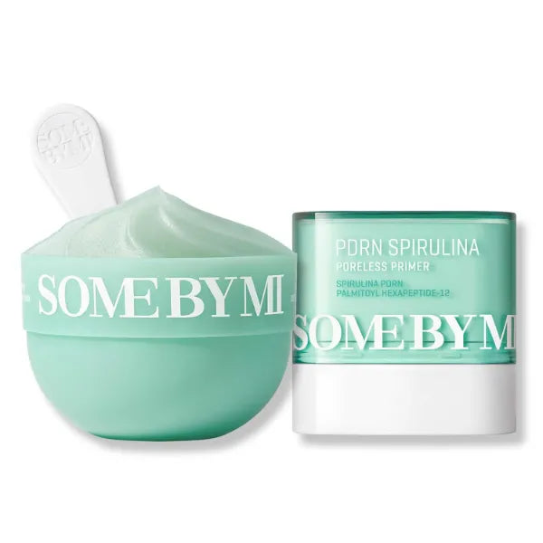 SOME BY MI PDRN Spirulina Poreless Primer & Soothing Sherbet Mask