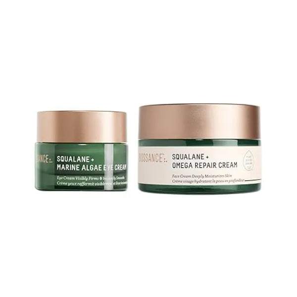BIOSSANCE Marine Algae Eye + Omega Repair Cream Bundle