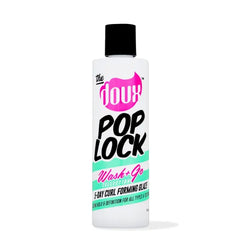 The Doux POP LOCK 5-Day Curl Forming Glaze for Natural Hair – Anti-Humidity Gel with Honey & Argan Oil – Curly Hair Styling Gel for Shine, Frizz Control, and Long-Lasting Curl Definition, 236Ml