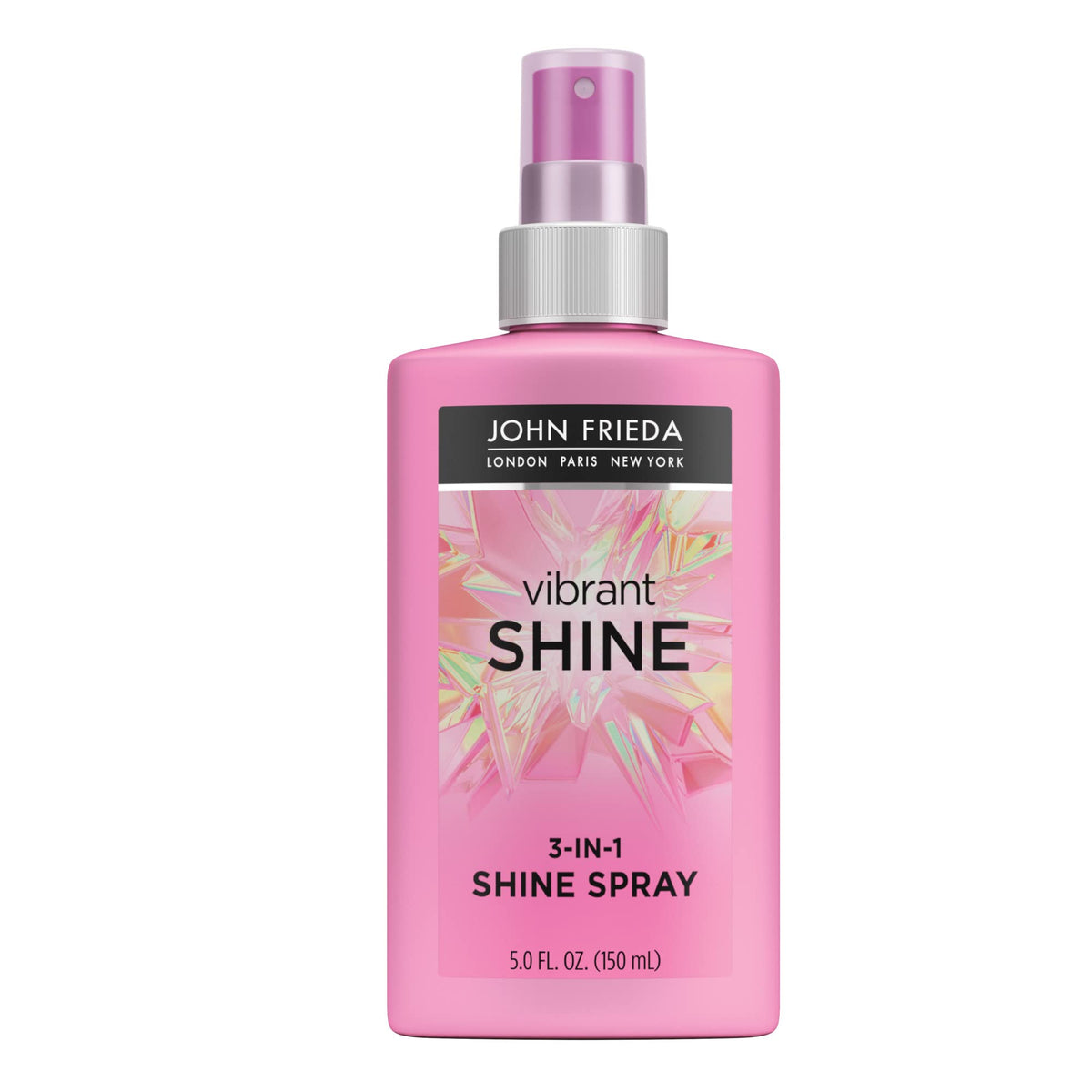 John Frieda Vibrant Shine Treatment with Argan Oil and Heat Protectant, 5 oz.