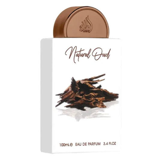 Lattafa Pride Natural Oud Eau de Parfum Spray for Unisex - 3.4 Ounce / 100 Ml