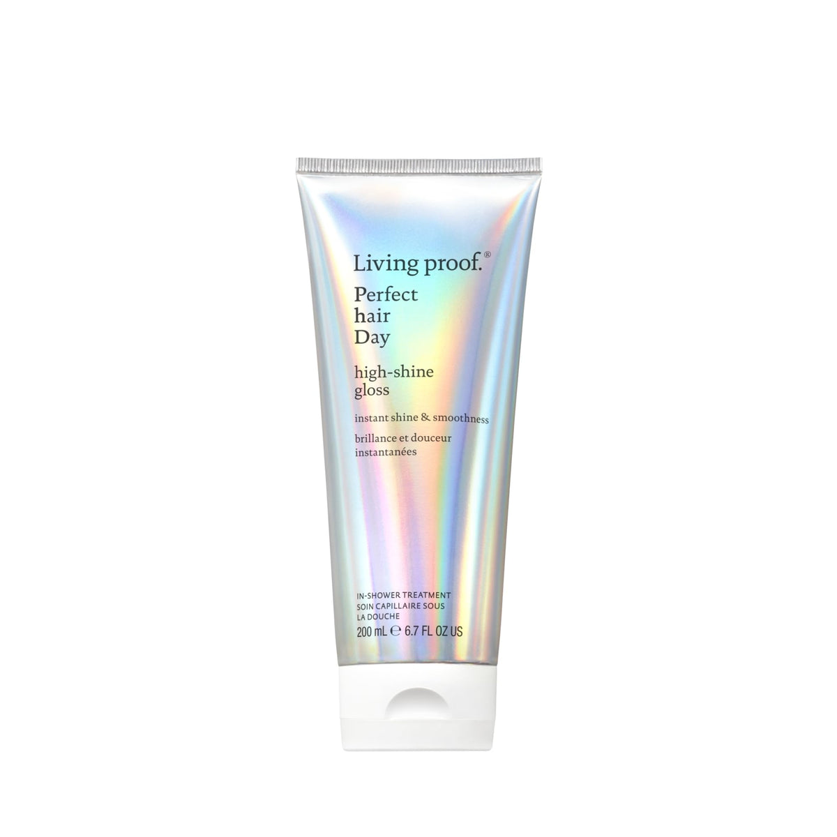 Living Proof Perfect Hair Day High-Shine Gloss – Instant Shine, Vibrancy, Ultra-Glossy Finish, Lightweight Silicone-Free Formula, 4 oz