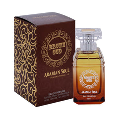 ARABIAN SOUL PERFUMES Brown Oud, Eau de Parfum, Long Lasting - 80 ML