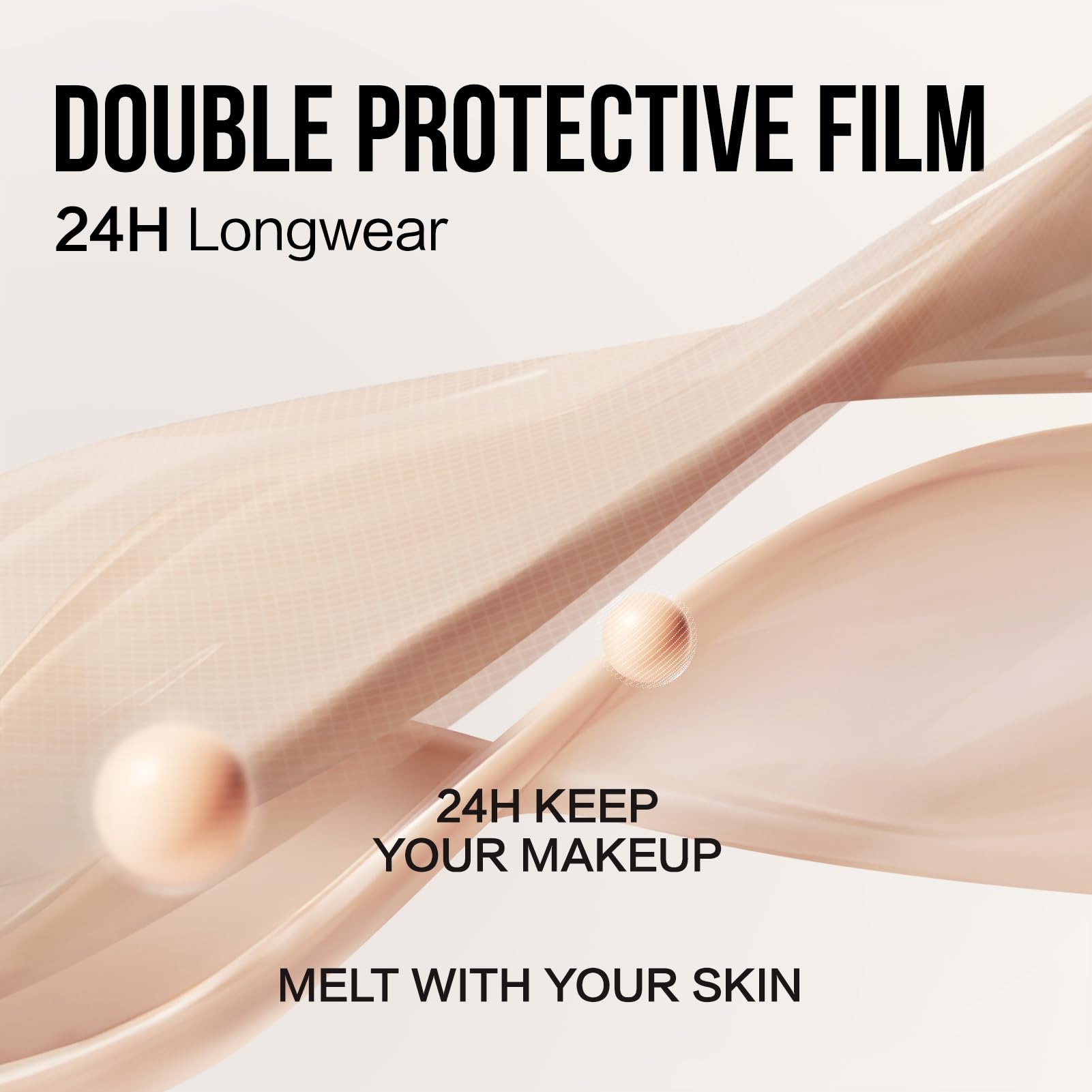 CARSLAN Moisture Air Cushion Cream Face Foundation Makeup, Lightweight, Full Dewy Coverage, Builable Glow, Finish Foundation with Hyaluronic acid, P01 Fair Pink For Dry Skin (Refill Included)