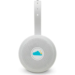 Yogasleep Hushh+ Portable White Noise Machine for Baby, 20 Soothing Natural Sounds, Amber Night Light, Wireless Charging & Speaker, Compact Size, Noise Canceling for Better Sleep & Nursery Must Have