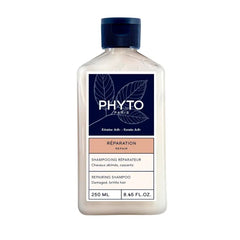 PHYTO PARIS REPAIR Restructuring Shampoo, Vegan, Sulfate Free, Cleanses and Repairs Damaged Hair and Brittle Hair, 8.45 fl.oz