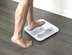 ELECDON Smart Electronic Weight Scale, Bluetooth Bathroom Body Fat Scale with Digital Measurements, BMI Analysis, Bathroom Accessory Set