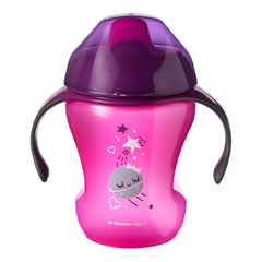 Tommee Tippee Infant Trainer Sippee Cup with Removable Handles | Spill-Proof, BPA-Free – 7+ months (8oz, 3 Count)