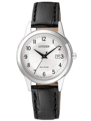 Citizen Damen Analog Quarz Uhr mit Leder Armband FE1081-08A