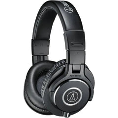 Audio-Technica ATH-M40x Professional Studio Monitor Headphones – Over-Ear Wired Headphones with Swiveling Earcups, Detachable Cables & Pro-Grade Comfort Design